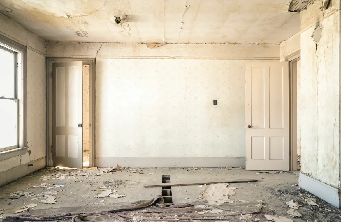 Waste disposal crew managing a cleanout project in Fanwood